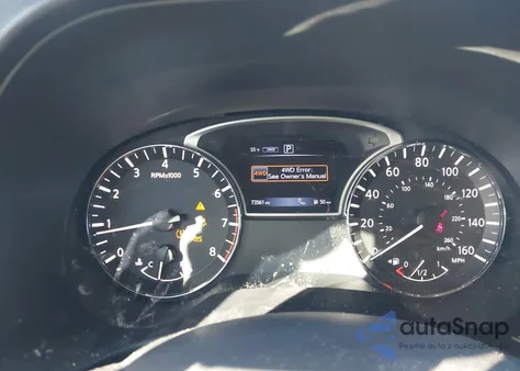 2016 Nissan Pathfinder Platinum из США, поврежденный, VIN 5N1AR2MM5GC622553